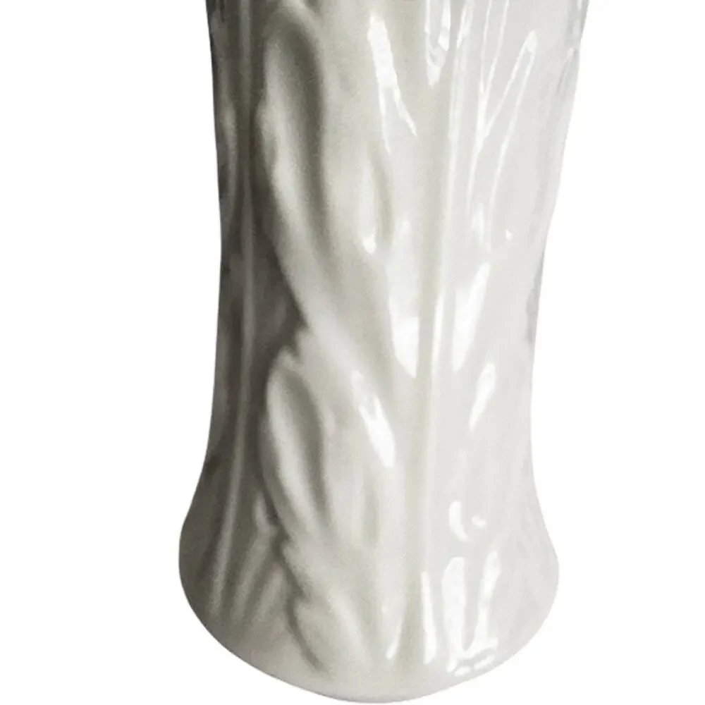 Lenox Woodland Acanthus Leaf Ivory Porcelain Vase